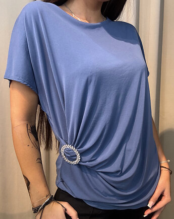 Bluzka z ozdobą Blu, SOLO moda