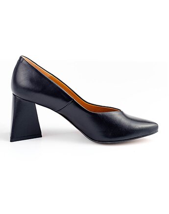 Czółenka Skórzane na obcasie (6832), BOSCCOLO