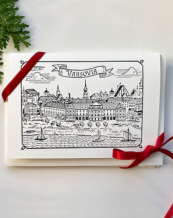 Panorama Warszawy - papeteria, Malu Studio