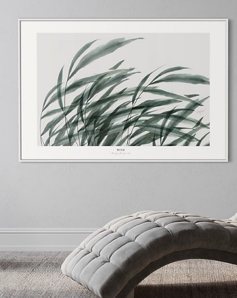 Plakat Wind  /reprodukcja akwareli, Margo Hupert