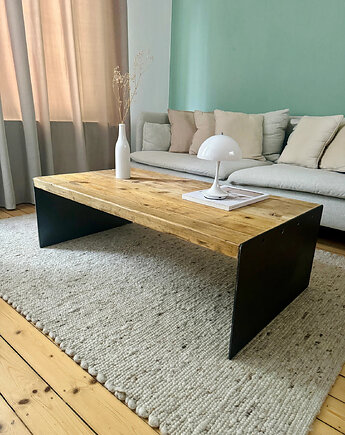 Stolik Kawowy Ława z Belek Stylizowanych na Stare Rustykalne Drewno, FlexWeld