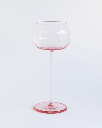 Kieliszek na wino GEO - różowy, Gaf Studio