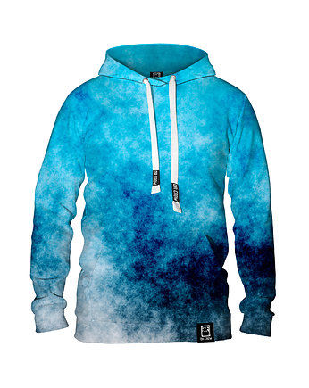 Damska Bluza z kapturem DR.CROW Blue Grunge, DrCrow