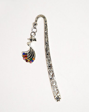 Zakładka do książki - Paw