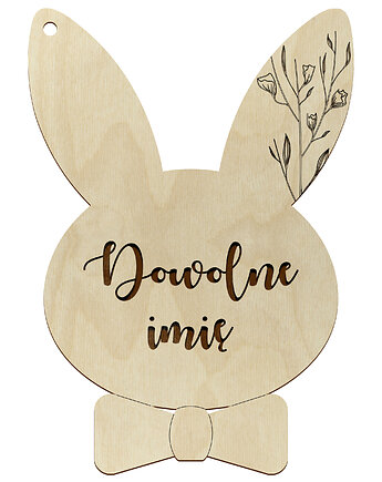 Zawieszka Bombka Personalizowana Wielkanocna z IMIENIEM Dziecka Dekoracja, smxdsgn