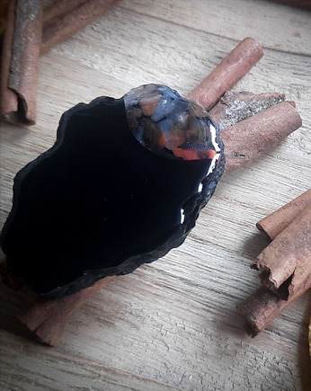 Pierścień z karneolem, Figa handmade accessories