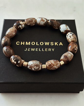 Bransoletka męska Jaspis, Chmolowska Jewellery
