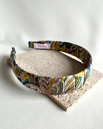 Jedwabna okręcana opaska do włosów Irene, Volie Line