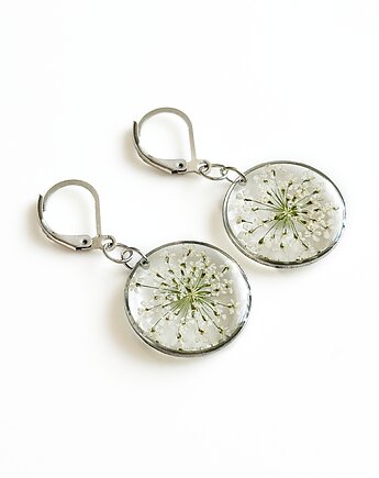 Kolczyki z kwiatami, prezent urodzinowy, Colie