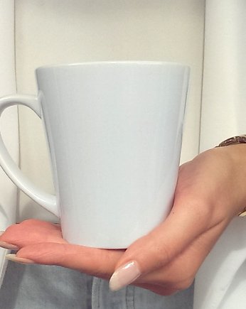 Kubek Latte  z TWOIM TEKSTEM, FarrowDesign