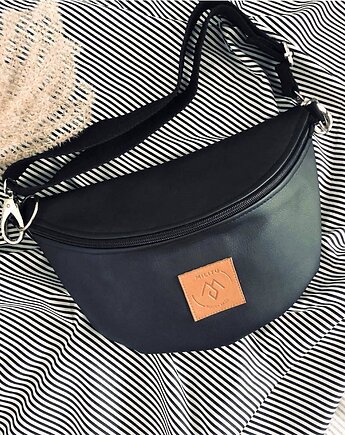 Nerka / torebka Mili Belt Bag M - czarna, Militu
