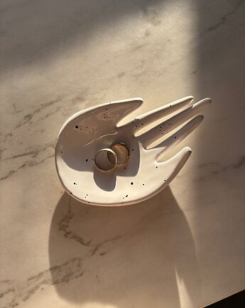 Ceramiczna Łapka Handmade Talerzyk na Biżuterię Syreni Śpiew, Maison Fragile