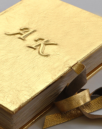 Księga gości ślubna złota A4 A5, papirell