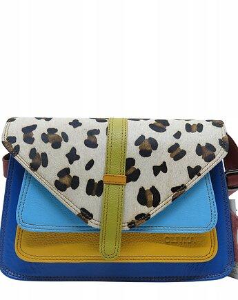 Torebka damska klasyczna elegancka skórzana na ramię pasek OLIVKA, Olivka Warsaw