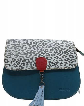 Torebka damska klasyczna odpinany wymienny chwost brelok OLIVKA, Olivka Warsaw