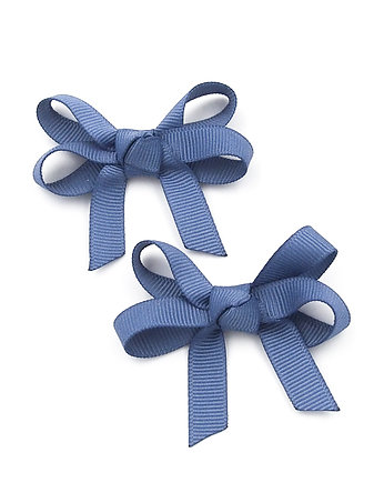 Spinki do włosów Kokardki Luna smoke blue, Momilio