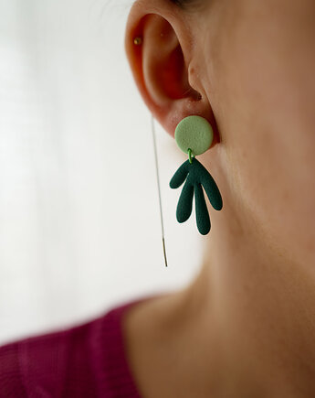 Kolczyki Matisse zielony