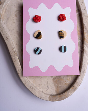 Zestaw 3 par małych sztyftów, Dwie Gliny