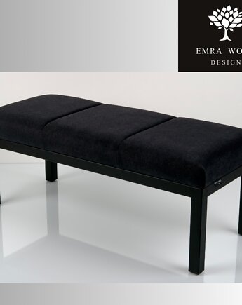 Ławka Tapicerowana Industrialna Tkanina STRONG 15 LGM-498, EMRA WOOD DESIGN