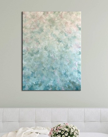 Minimalistyczny obraz  w stylu boho "Peaceful Meadow"  60x80 cm, AnnSayuri ART