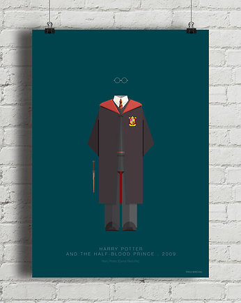 Harry Potter - plakat fine art, minimalmill