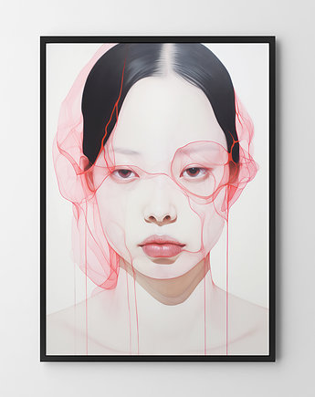 Plakat Portret dziewczyny, HOG STUDIO
