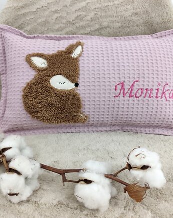 Personalizowany prezent dla dziecka - imienna poduszka z sarenką, Enitka Sweet Baby Room