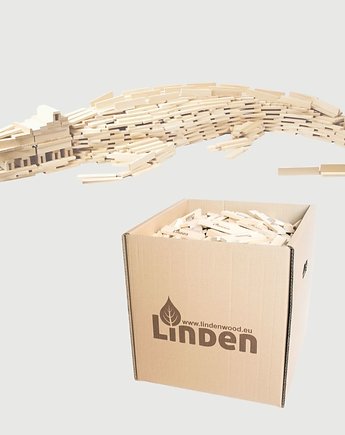 Klocki Linden 1000 szt. w kartonowym opakowaniu + katalog, Linden