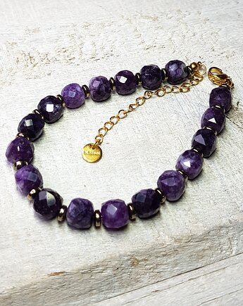 Bransoleta ametyst  ( b30), JanArt