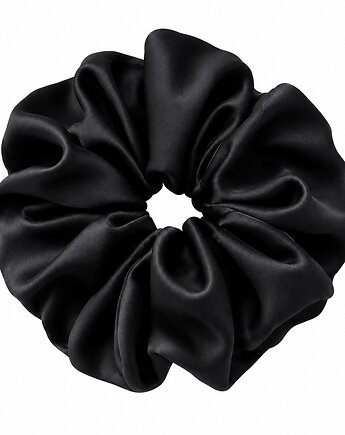 Scrunchie czarna - bo Twoje włosy też chcą luksusu, Lamini Studio