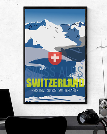 Plakat Alpy szwajcarskie, Project 8