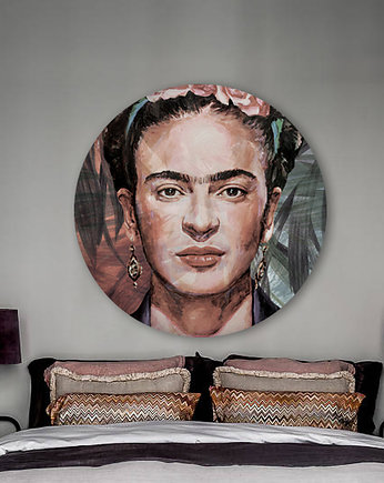 Frida - okrągły obraz, Dekoracje PATKA Patrycja Kita