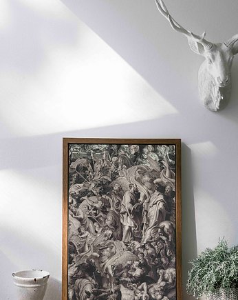 Plakat Chaos, zlepki sklejki