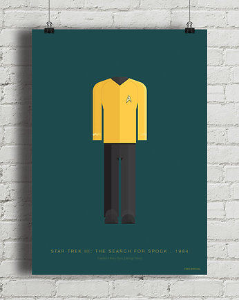 Plakat Star Trek, minimalmill