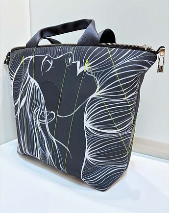 Art MIMA bag SHORT & Marcina Painty print, MIMAbags