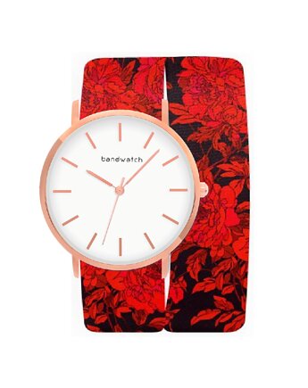 Zegarek damski wiązany - Desire - Tarcza Różowe złoto, Bandwatch
