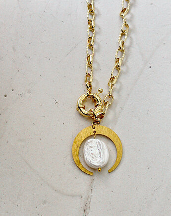 Naszyjnik łańcuszek Księżyc, Chmolowska Jewellery