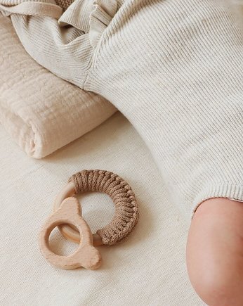 gryzak drewniany dla niemowlaka, OSOBY - Prezent dla noworodka
