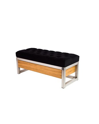 Ławka Stal Nierdzewna Szczotkowana / Polerowana LPMS-13, EMRA WOOD DESIGN