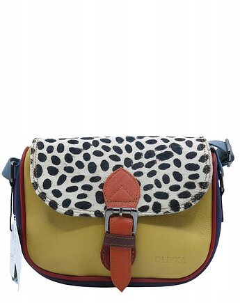 Listonoszka torebka damska skóra naturalna kolorowa oryginalna OLIVKA, Olivka Warsaw