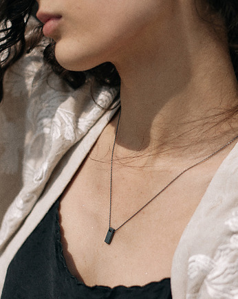 MONOLITH long / black necklace, Filimoniuk
