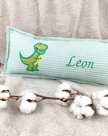 Personalizowany prezent dla dziecka - imienna poduszka z dinozaurem, Enitka Sweet Baby Room