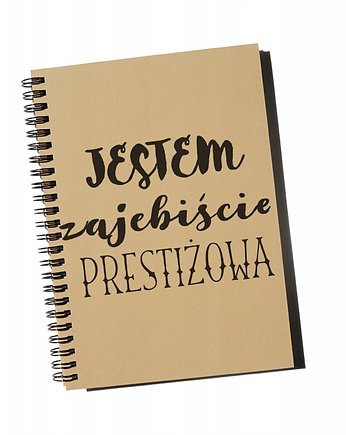 Jestem zajebiście prestiżowa, notatnik, Sowia Aleja