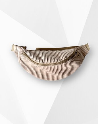 Nerka dziecięca saszetka sztruksowa beżowa, Zdunetti