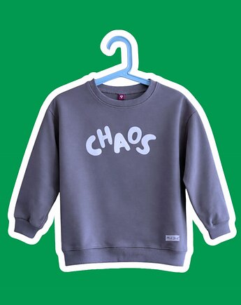 Bluza dziecięca CHAOS - szara, Wear Your Journey