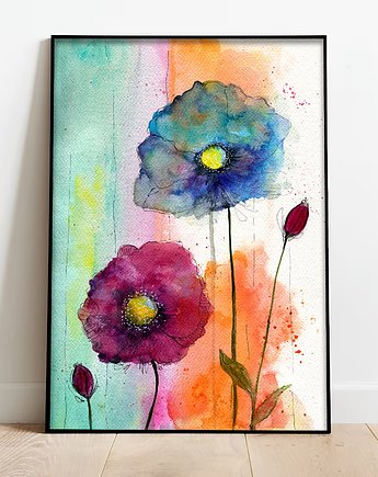 Kwiaty. Plakat, Malgorzata Domanska