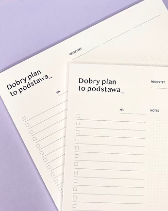 MIDI planner check lista & notes, PaperDesk