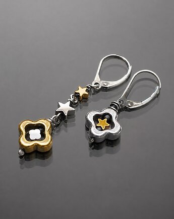 Kolczyki Colours hematite vol. 2 /asymmetric/, Katia i krokodyl