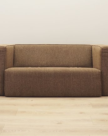 Sofa brązowa, duński design, lata 80, produkcja: Dania, Przetwory design