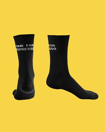 Skarpety kolarskie Time for Espresso-MERINO, Cycling Around